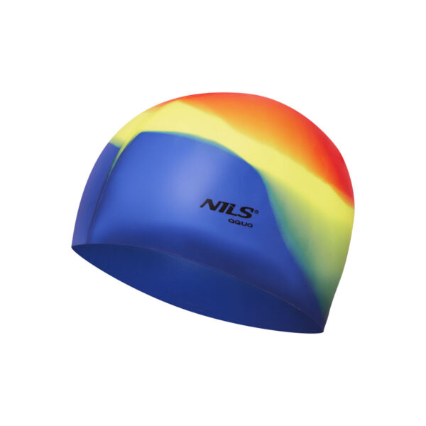 Nqc multikolor m04 czepek silikonowy nils aqua