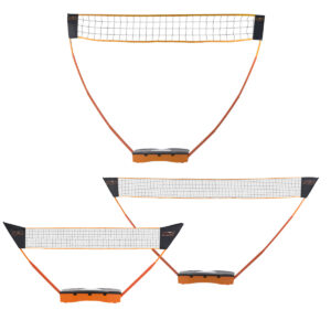 Zsb3 zestaw 3w1 siatka do badm. + tenis ziemny + siatkÓwka + walizka nils