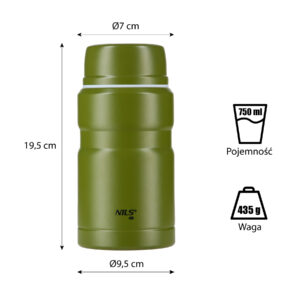 Nct02 termos zestaw 750ml nils camp