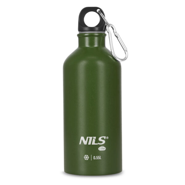 Nc3801 butelka turystyczna 550ml zielona nils camp