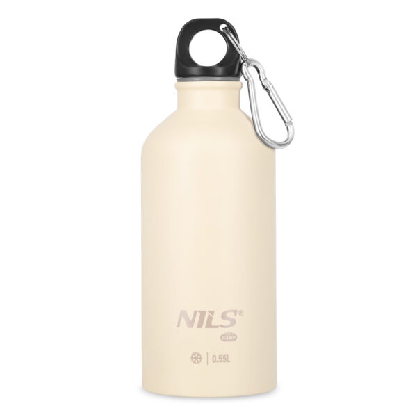 Nc3801 butelka turystyczna 550ml beŻowa nils camp Nc3801 butelka turystyczna 550ml beŻowa nils camp