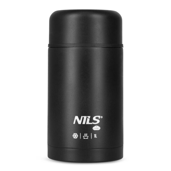 Nc3802 termos obiadowy 1000ml czarny nils camp Nc3802 termos obiadowy 1000ml czarny nils camp