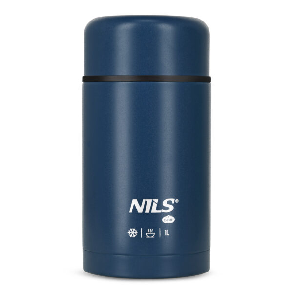 Nc3802 termos obiadowy 1000ml niebieski nils camp Nc3802 termos obiadowy 1000ml niebieski nils camp