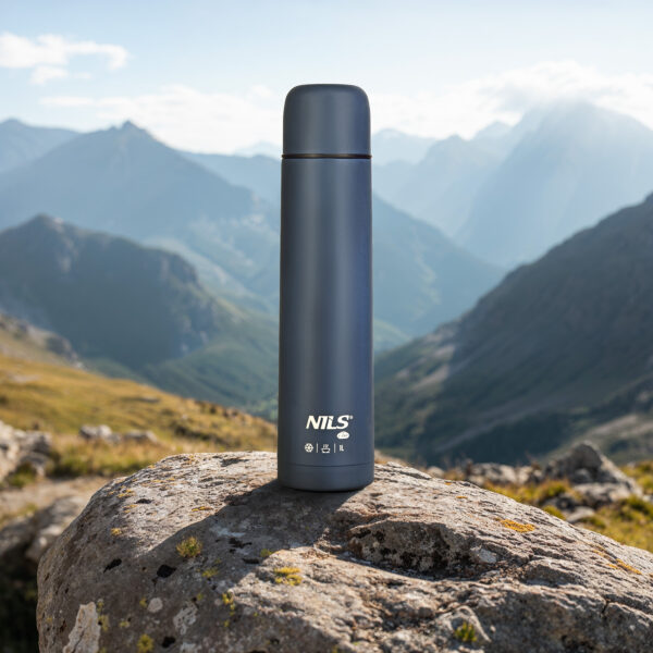 Nc3804 termos turystyczny 1000 ml niebieski nils camp