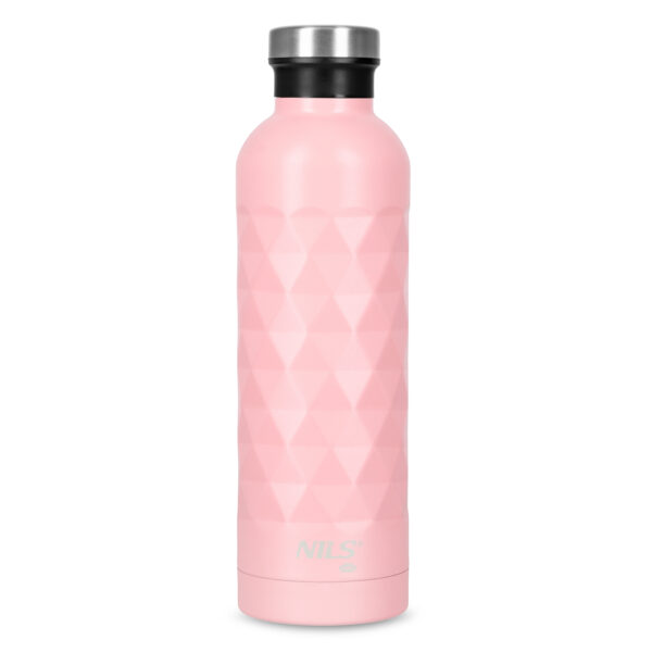 Nc3805 butelka turystyczna 750ml rÓŻowa nils camp