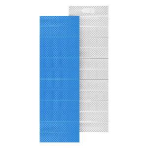 Nc17103 karimata skŁadana turystyczna z podbiciem aluminiowym + xpe 195 cm niebieska nils camp