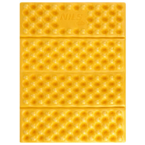 Nc17105 karimata kempingowa do siedzenia z podbiciem aluminiowym +ixpe 40 cm ŻÓŁta nils camp