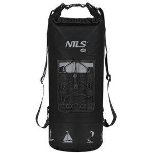 Nc17108 plecak wodoodporny 25l czarny nils camp