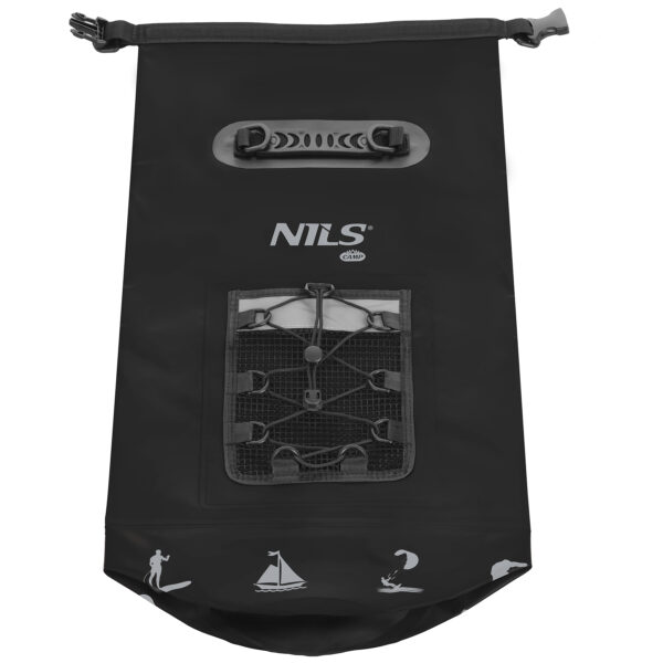 Nc17108 plecak wodoodporny 25l czarny nils camp