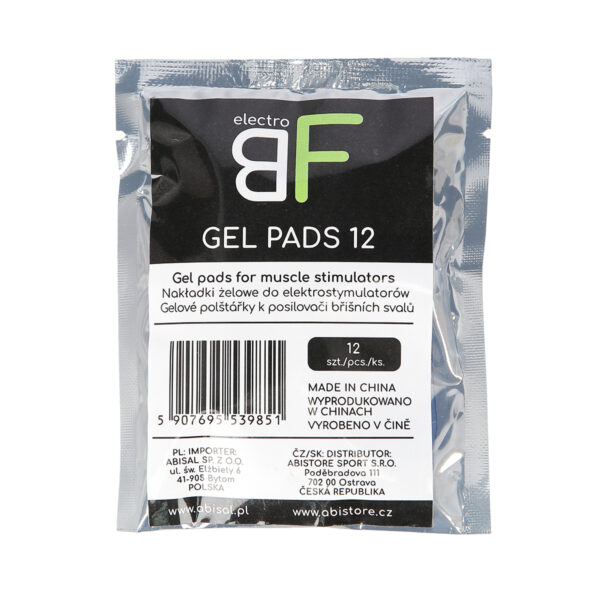 Gel pads 12 nakŁadki Żelowe do elektrostymulatorÓw nn hms