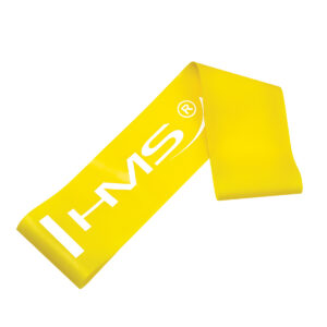 Gu04 yellow 0.4 x 50 x 500 mm guma do ĆwiczeŃ hms