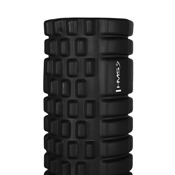 Fs102 black 45 cm waŁek fitness/roller hms