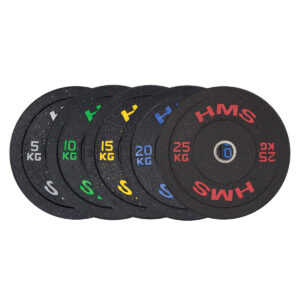Htbr05 gray talerz olimpijski bumper 5 kg hms