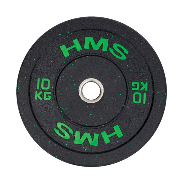 Htbr10 green talerz olimpijski bumper 10 kg hms