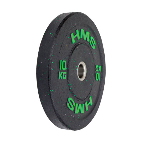 Htbr10 green talerz olimpijski bumper 10 kg hms
