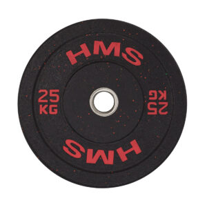 Htbr25 red talerz olimpijski bumper 25 kg hms