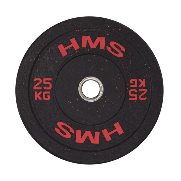 Htbr25 red talerz olimpijski bumper 25 kg hms