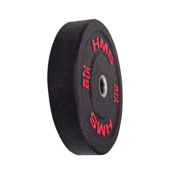 Htbr25 red talerz olimpijski bumper 25 kg hms