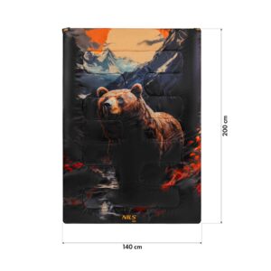 Nc3601 ŚpiwÓr 3w1 dwuosobowy bear nils camp