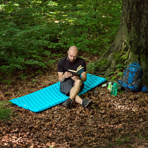 Nc4007 niebieski mata turystyczna nils camp