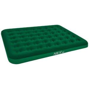 Nc2803 materac turystyczny dmuchany 203x152x22 cm zielony nils camp