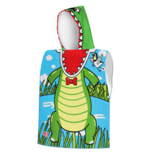 Nar20 rĘcznik ponczo crocodile nils aqua