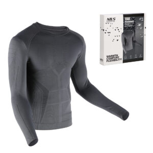 Btk0060 koszulka termoaktywna szara mĘska 2xl/3xl ragnar nils