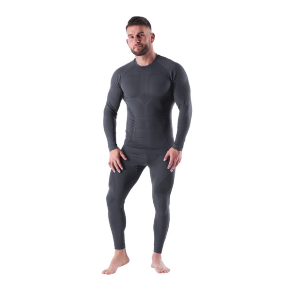 Btk0060 koszulka termoaktywna szara mĘska 2xl/3xl ragnar nils