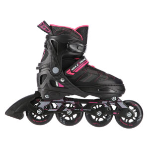 Na11002 czarno/rÓŻowe rozm. l (39-42) ŁyŻworolki nils extreme