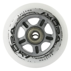 Pu 84x24 82a biaŁe (4 szt.) + abec-7 chrome (8 szt.) zestaw nils extreme