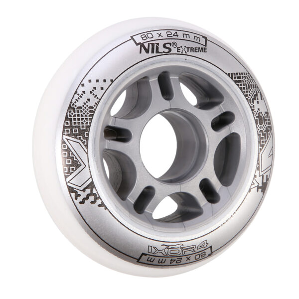 Pu 80x24 82a biaŁe kÓŁka (4 szt.) nils extreme