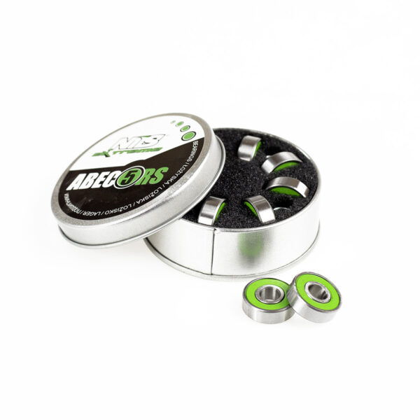Abec-5 rs zielony carbon ŁoŻyska (8szt.) opak. metal nils extreme
