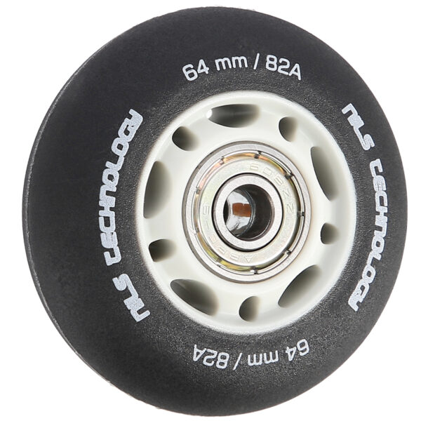 Pu 64x24 82a czarne matowe (4 szt.) + abec-9 (8 szt.) zestaw nils extreme