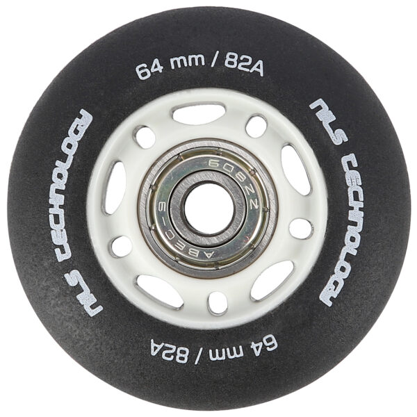 Pu 64x24 82a czarne matowe (4 szt.) + abec-9 (8 szt.) zestaw nils extreme