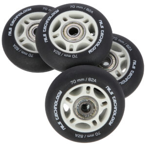 Pu 70x24 82a czarne matowe (4 szt.) + abec-9 (8 szt.) zestaw nils extreme