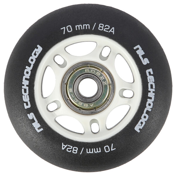 Pu 70x24 82a czarne matowe (4 szt.) + abec-9 (8 szt.) zestaw nils extreme
