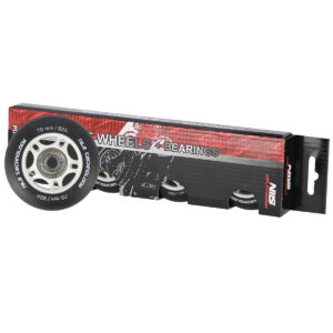 Pu 70x24 82a czarne matowe (4 szt.) + abec-9 (8 szt.) zestaw nils extreme