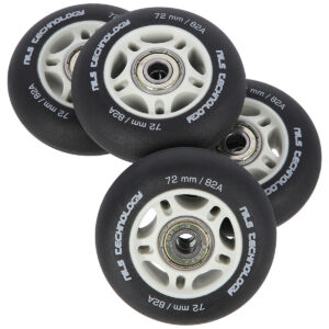 Pu 72x24 82a czarne matowe (4 szt.) + abec-9 (8 szt.) zestaw nils extreme