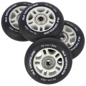 Pu 76x24 82a czarne matowe (4 szt.) + abec-9 (8 szt.) zestaw nils extreme