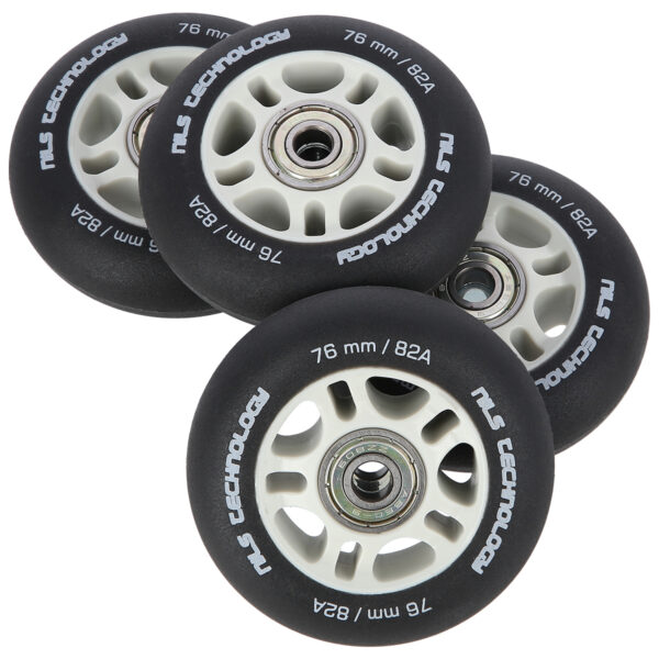 Pu 76x24 82a czarne matowe (4 szt.) + abec-9 (8 szt.) zestaw nils extreme