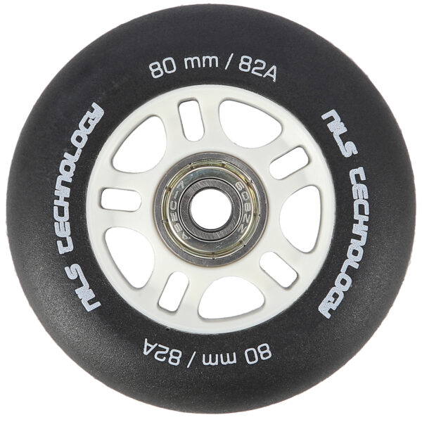 Pu 80x24 82a czarne matowe (4 szt.) + abec-9 (8 szt.) zestaw nils extreme