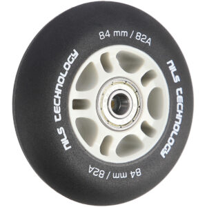 Pu 84x24 82a czarne matowe (4 szt.) + abec-9 chrome (8 szt.) zestaw nils extreme