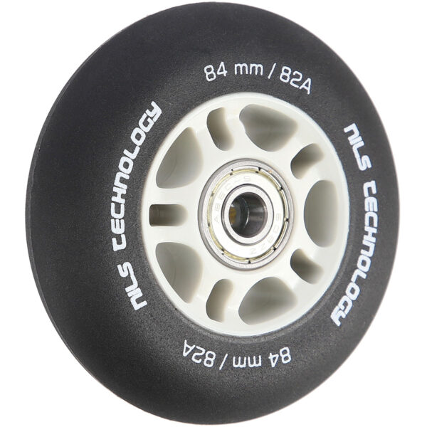 Pu 84x24 82a czarne matowe (4 szt.) + abec-9 chrome (8 szt.) zestaw nils extreme