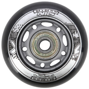 Pu 64x24 82a czarne (4 szt.) + abec-9 (8 szt.) zestaw nils extreme