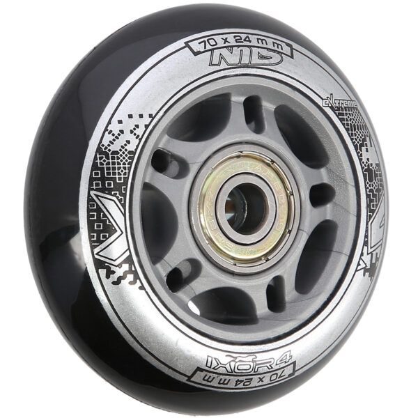 Pu 70x24 82a czarne (4 szt.) + abec-9 (8 szt.) zestaw nils extreme