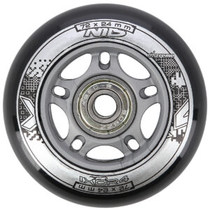 Pu 72x24 82a czarne (4 szt.) + abec-9 (8 szt.) zestaw nils extreme
