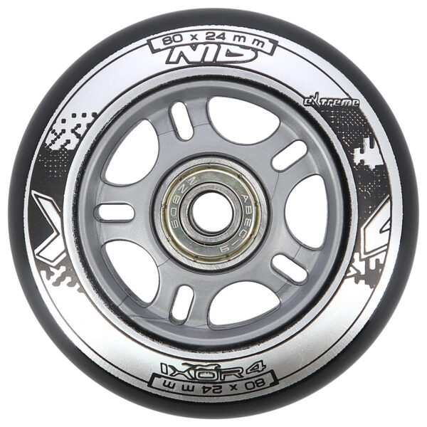 Pu 80x24 82a czarne (4 szt.) + abec-9 (8 szt.) zestaw nils extreme