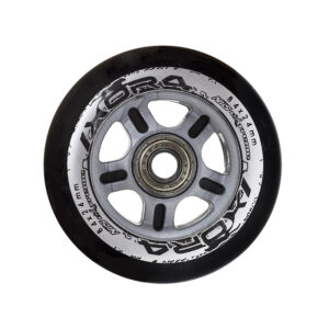 Pu 84x24 82a czarne (4 szt.) + abec-9 chrome (8 szt.) zestaw nils extreme
