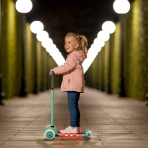 Hlb1310 led hulajnoga dzieciĘca fioletowa nils fun