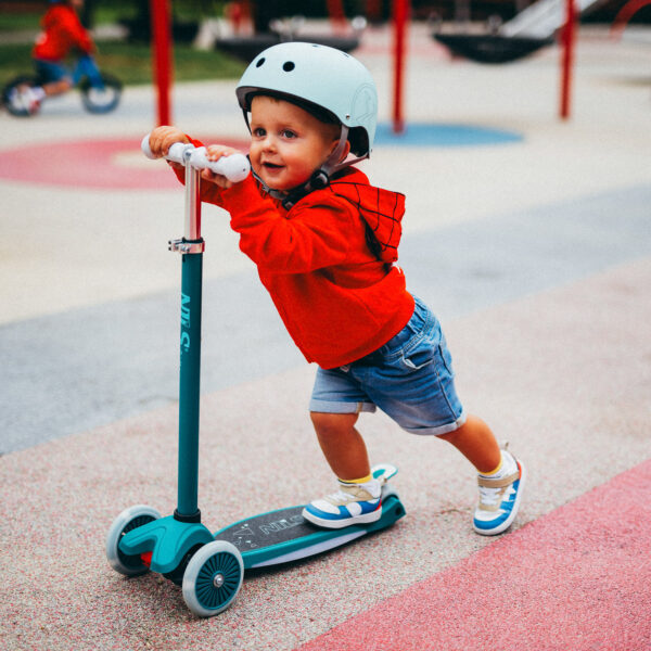 Hlb1310 led hulajnoga dzieciĘca zielona nils fun